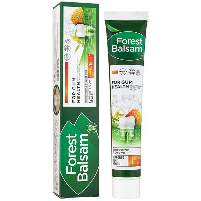 FOREST BALSAM Propolis Zahnpasta für gesundes Zahnfleisch Täglicher Schutz und natürliche Pflege