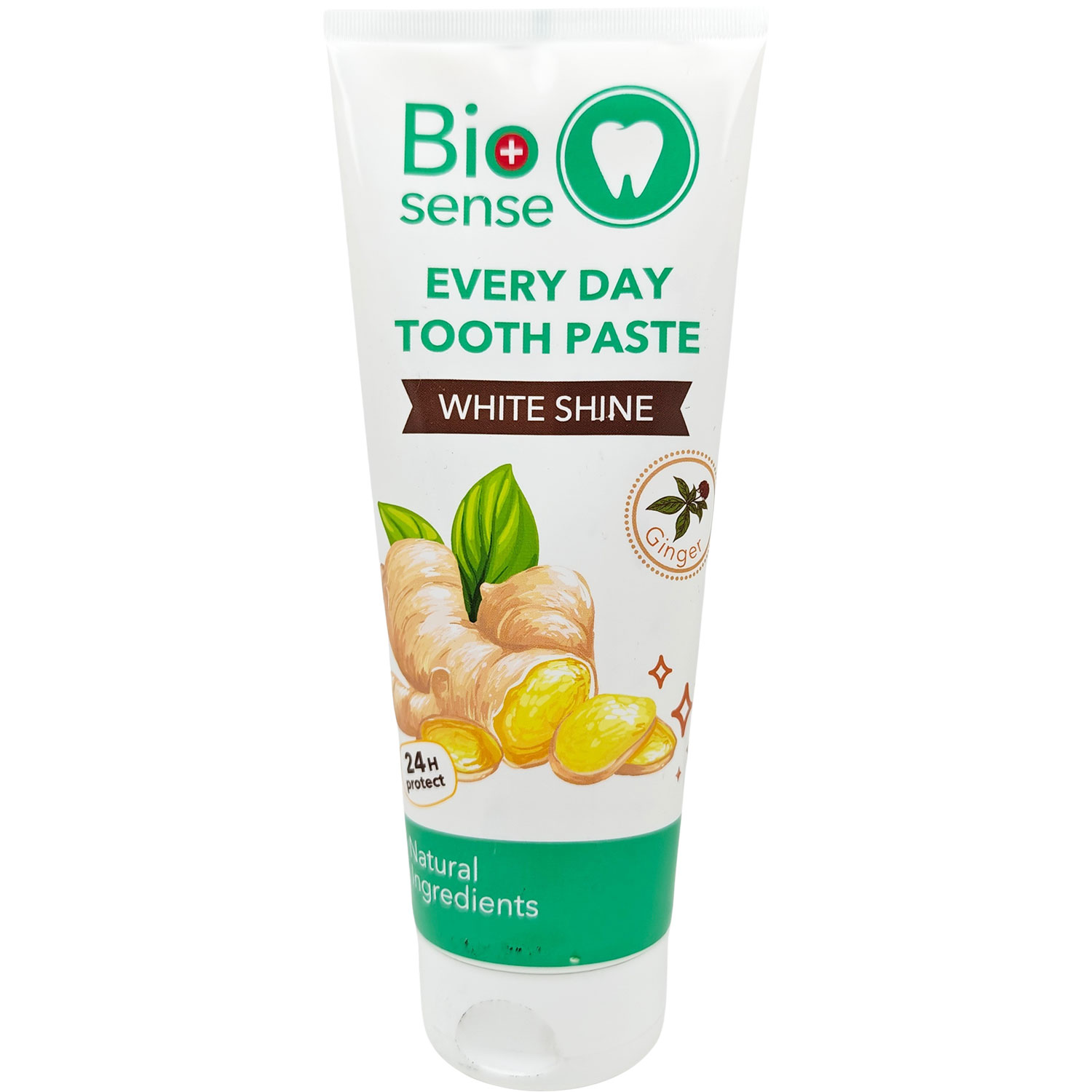 BIOSENSE White Shine Zahnpasta 250 ml. Natürliche Frische und sichtbar sauberere Zähne
