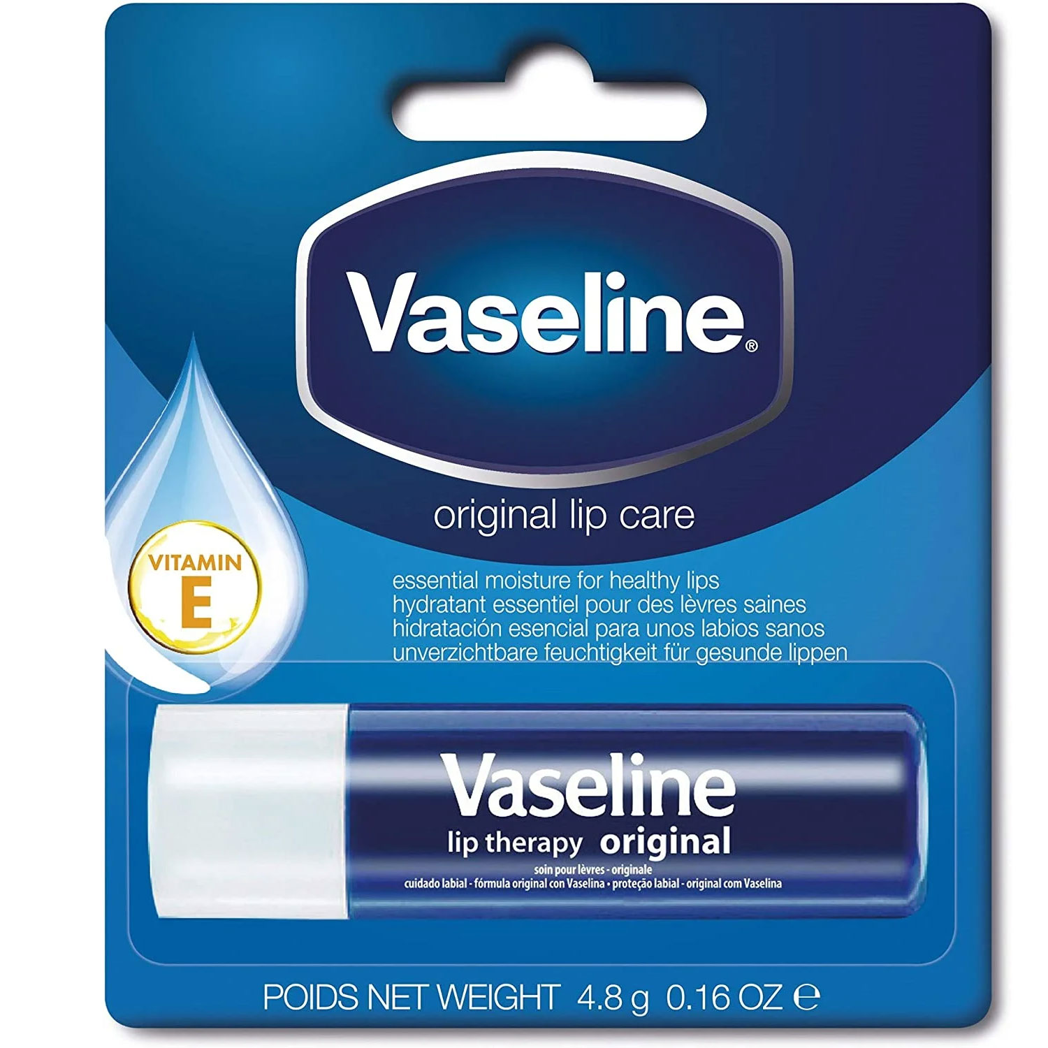 VASELINE Lippenbalsam Original Lip Care 4.8g