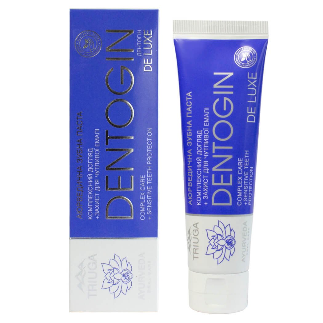 Hydroxyapatite Zahnpasta Triuga Dentogin De Luxe Sensitive Teeth / Enamel Protection (100g)