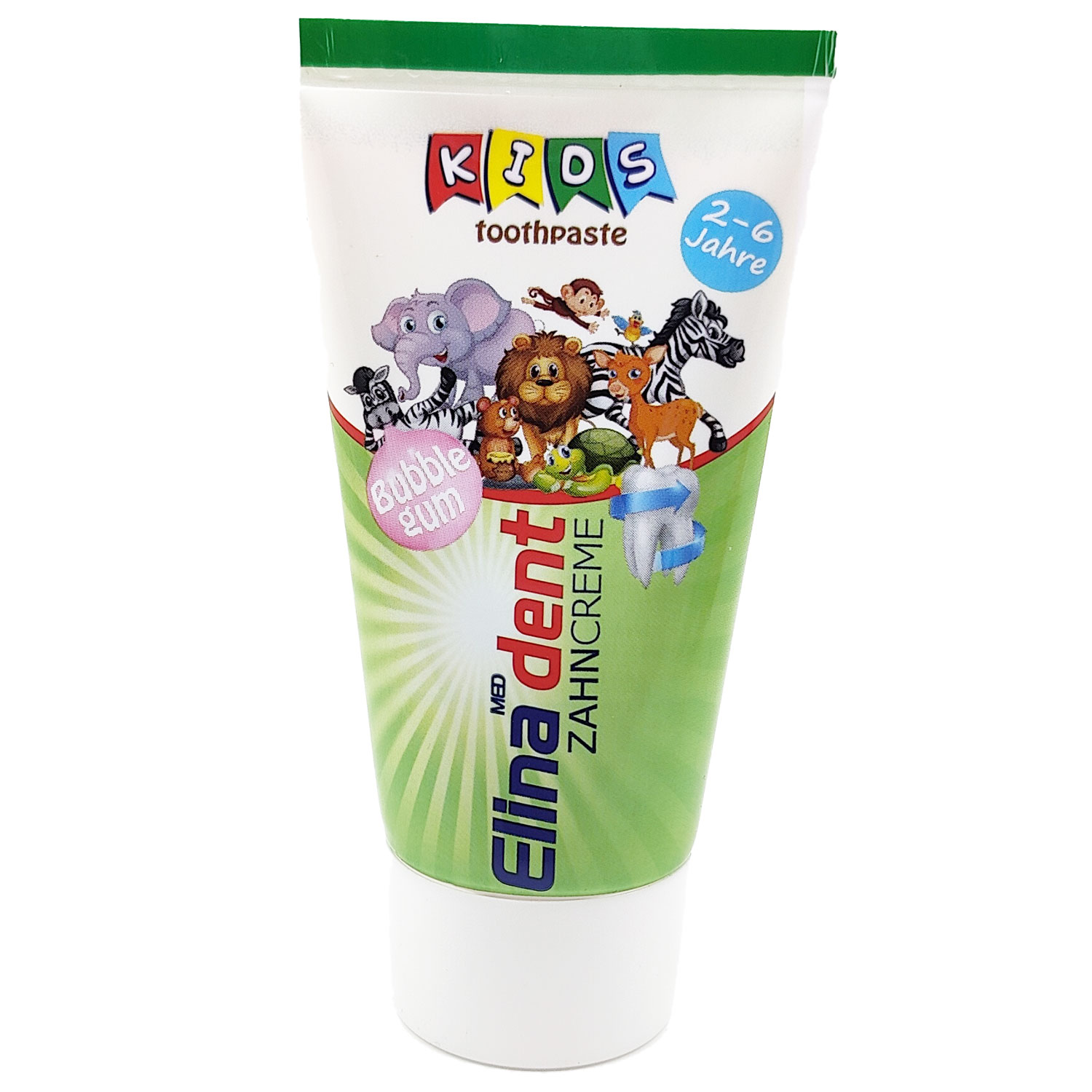 Elina Kinderzahnpasta Bubble Gum Kids 2-6 Jahre