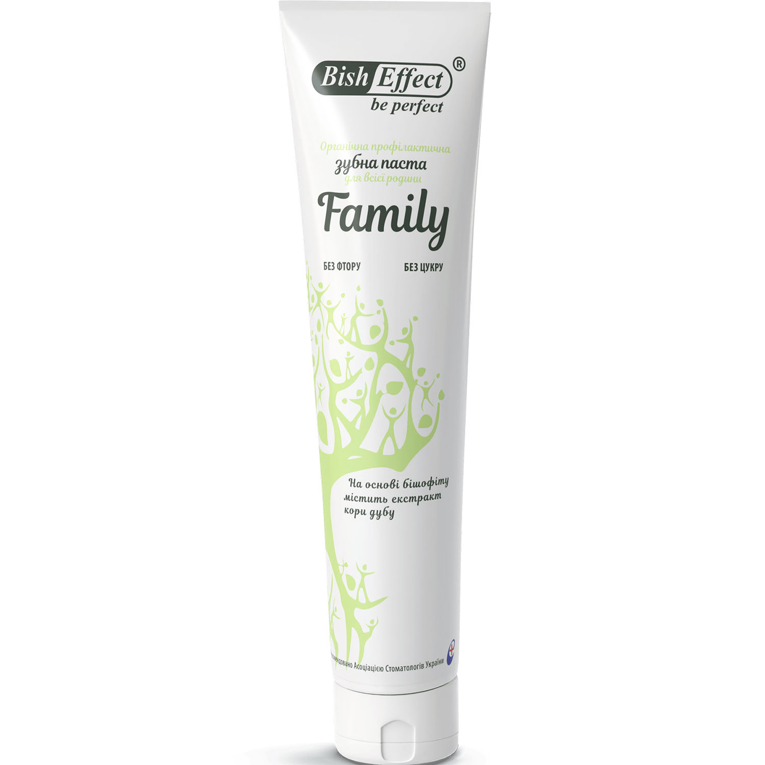 Bish Effect Family Zahnpasta Sanfte fluoridfreie Zahnpflege für die ganze Familie (125 ml.)