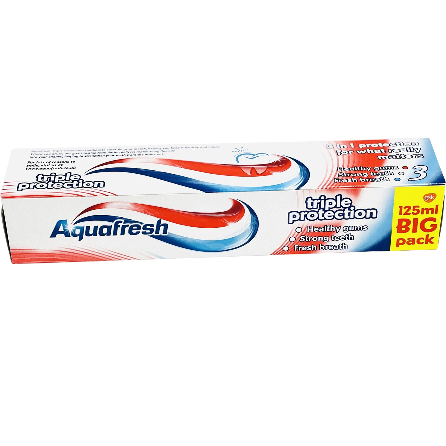 Aquafresh Original Triple Action Tandpasta 125 ml. - Aquafresh Tandpasta