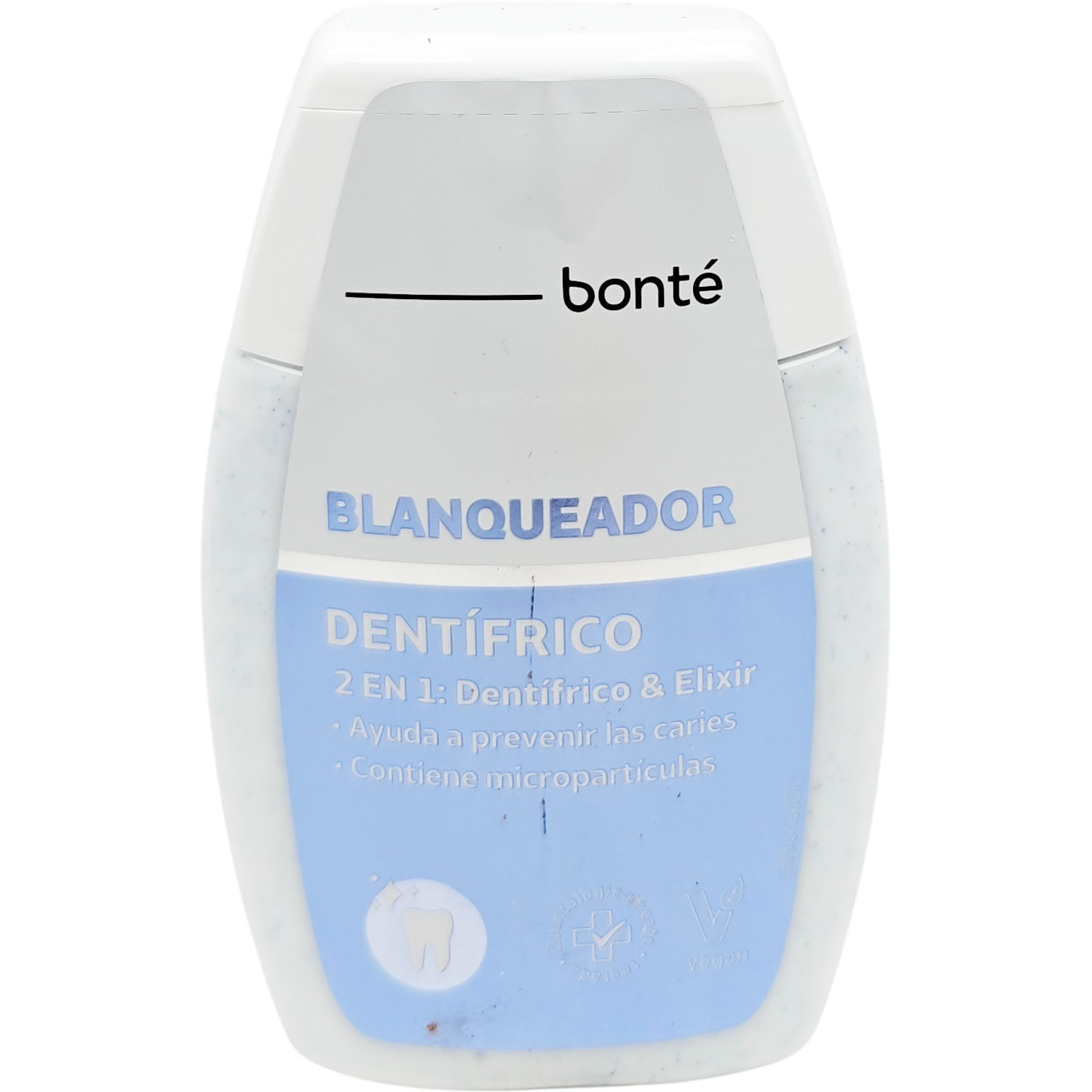 Bonté Blanqueador Dentífrico 2-in-1 Whitening Zahnpasta und Elixier mit Fluor (100 ml.)