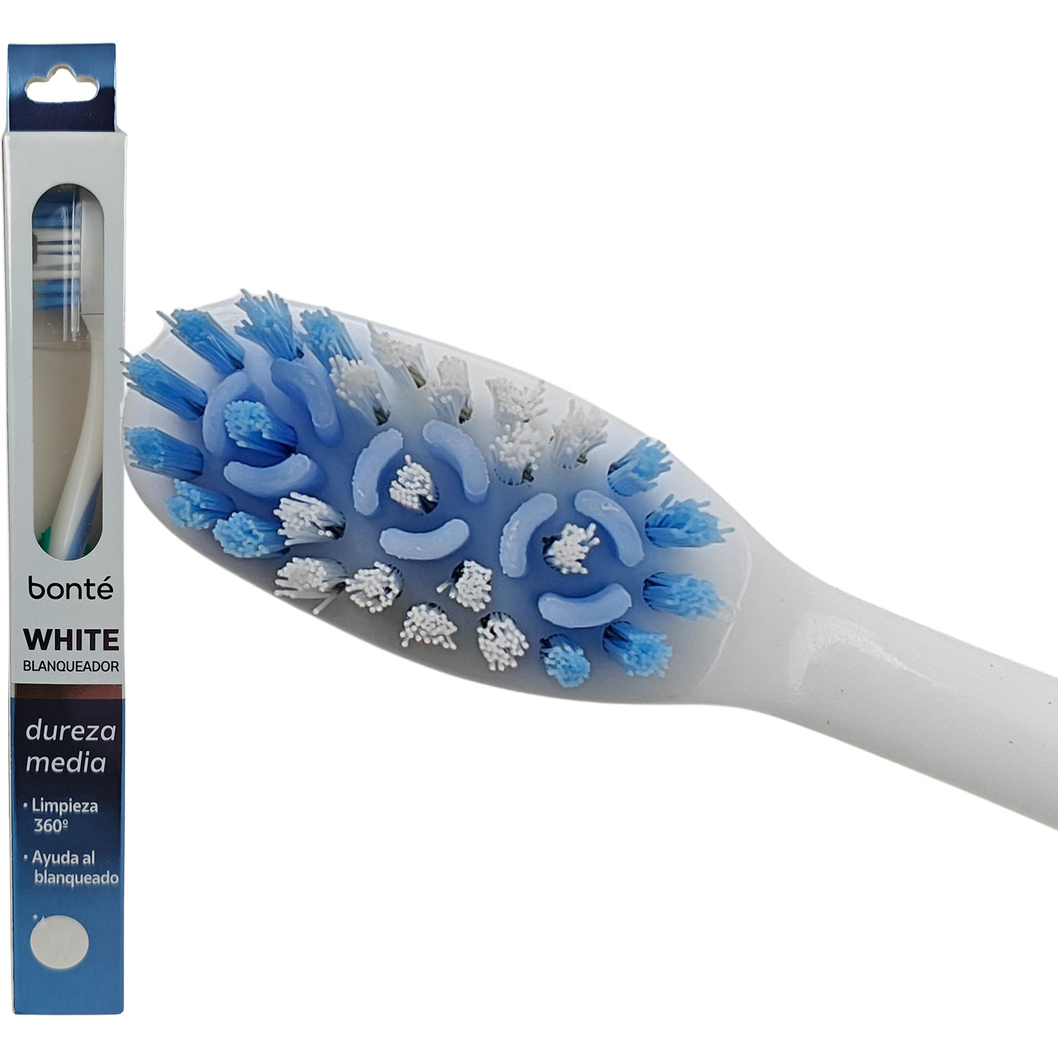 Whitening Zahnbürste Bonté White Blanqueador Medium