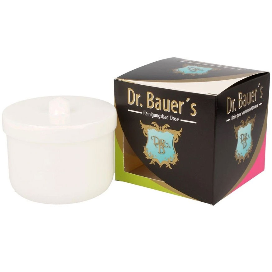 Dr. Bauer's Prothesen-Badebox mit Si WEISS