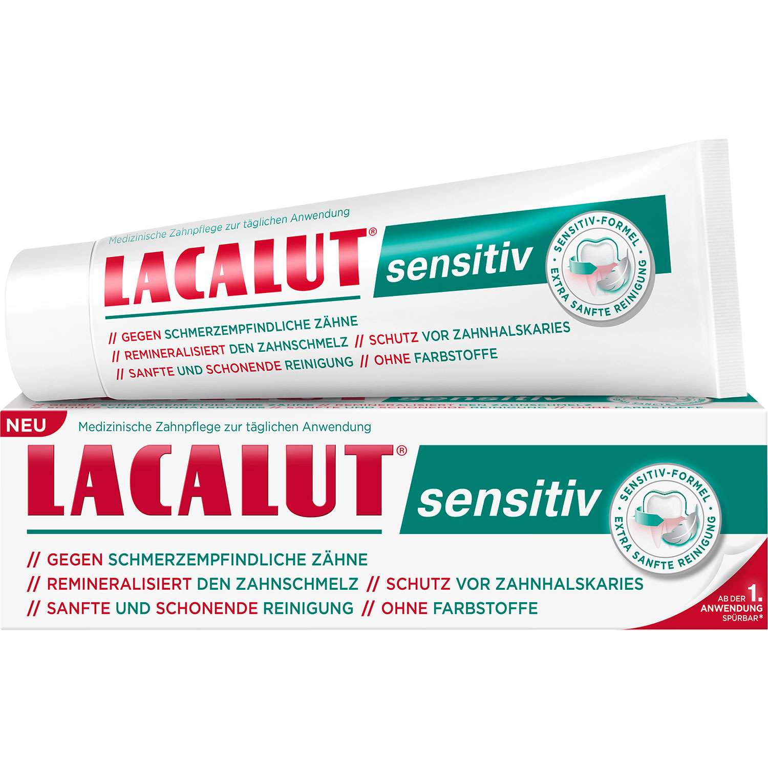 Lacalut Sensitive Zahnpasta Protection 75 ml.