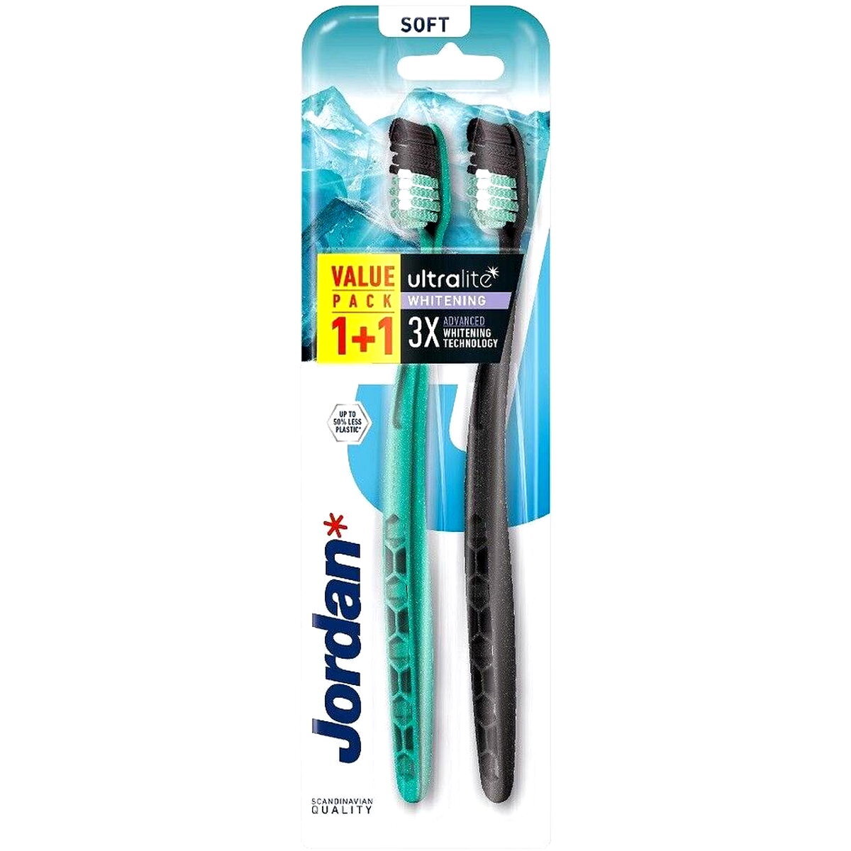 Jordan Whitening Tandbørster 2 stk. UltraLite Soft - Jordan Tandbørster