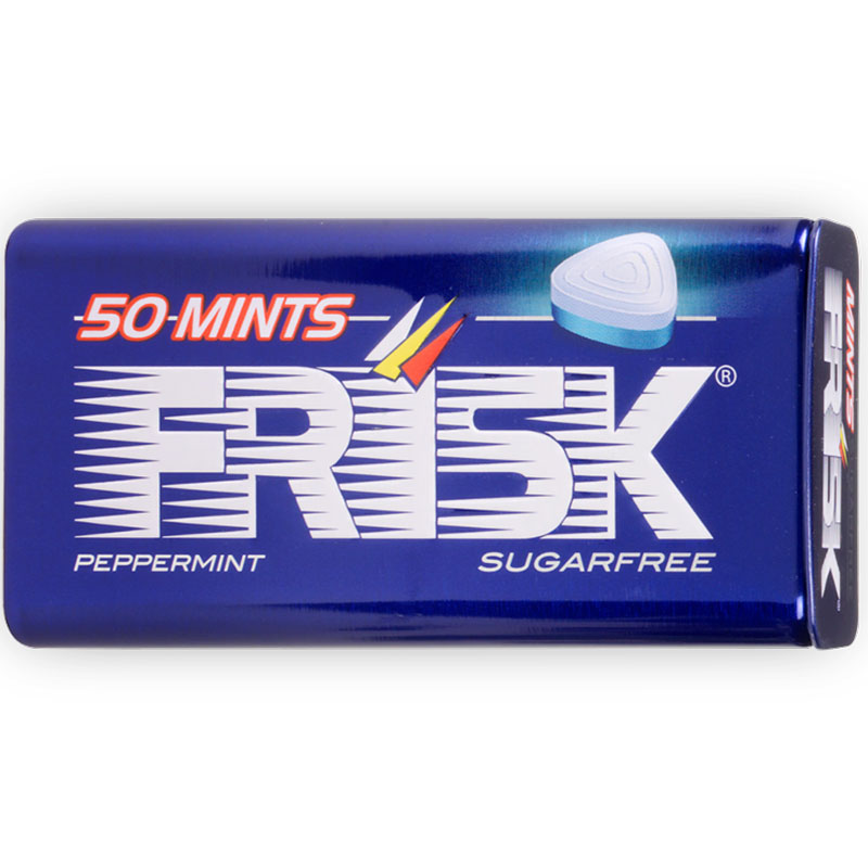 FRISK Peppermint Sukkerfri mintpastiller med klassisk pebermyntesmag (Tindåse 35g) - Frisk Pastiller - Pastiller Frisk Ånde