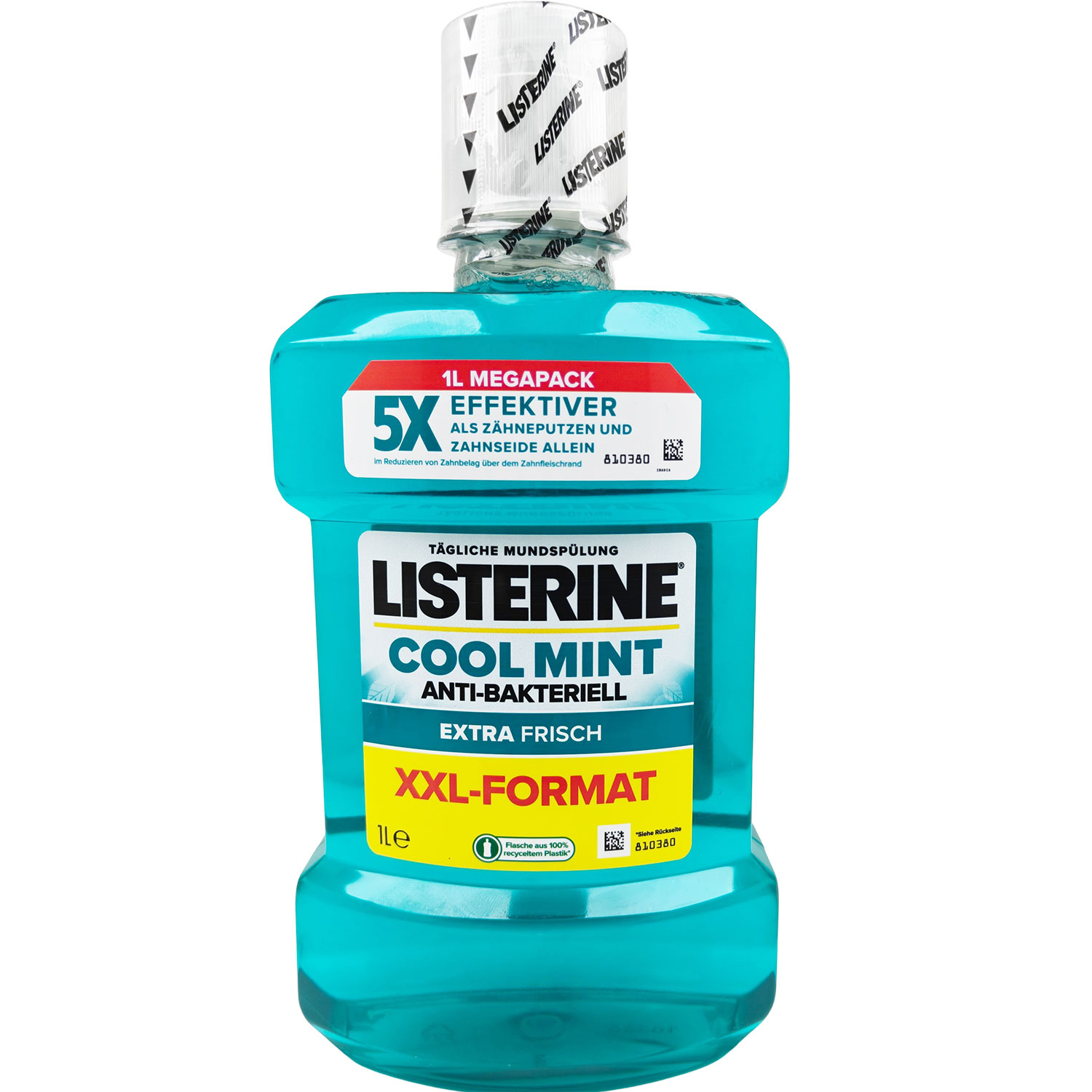 Listerine 1 ltr. Cool Mint Antibakteriel Mundskyl Menthol