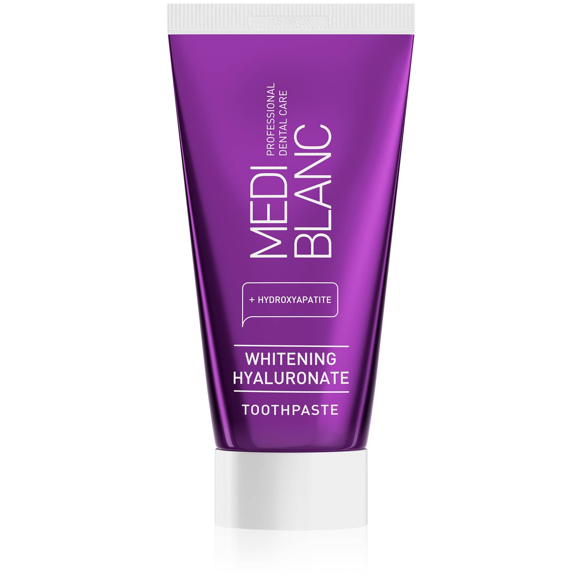 Hydroxyapatit Whitening Tandpasta MEDIBLANC Hyaluronate 50 ml - Mediblanc Tandpasta