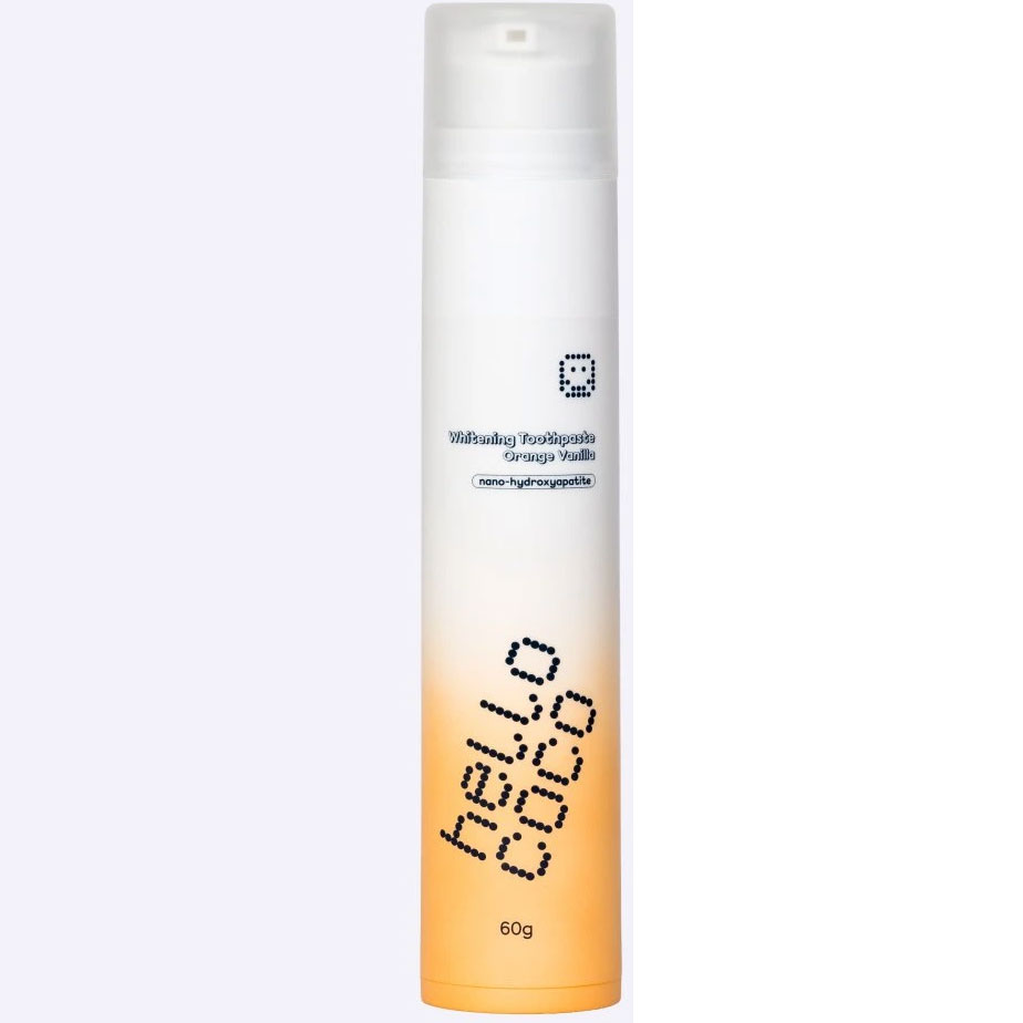 HELLO COCO Whitening Tandpasta Orange Vanilla Nano-Hydroxyapatite 60 g - Hello Coco Tandpasta