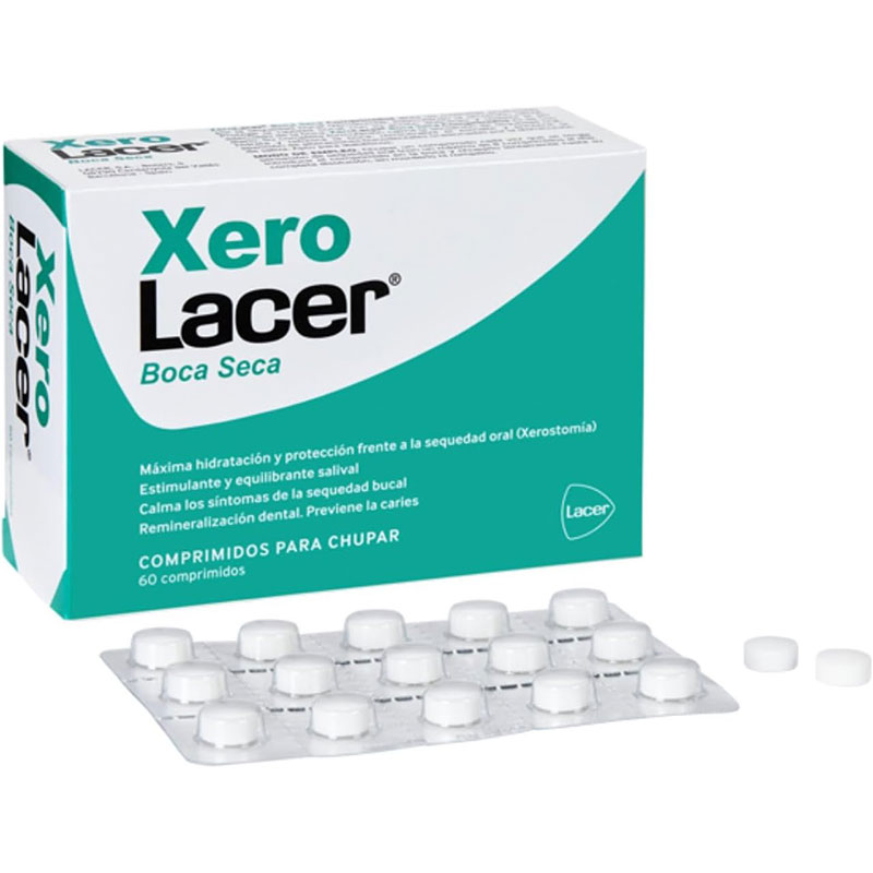 XeroLacer Xylitol Lutschtabletten gegen Mundtrockenheit 60 Stk.
