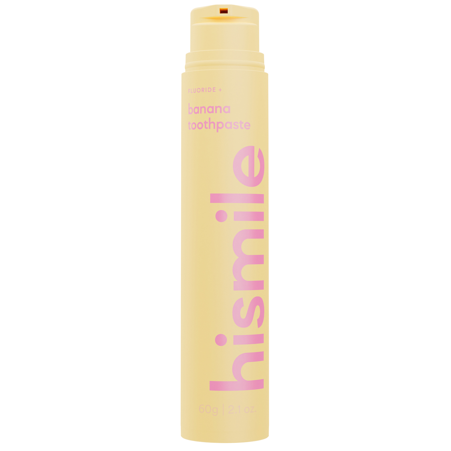 Hismile Banana Toothpaste Fluor-Zahnpasta mit leckerem Bananengeschmack (60g)