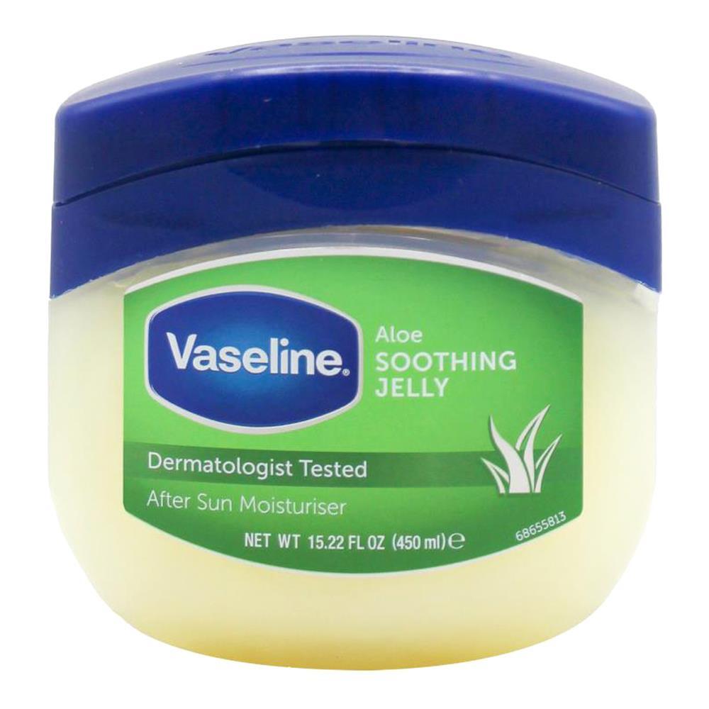 Vaseline Aloe Soothing Jelly Beruhigende und feuchtigkeitsspeichernde Pflege mit aloe vera (450 ml)