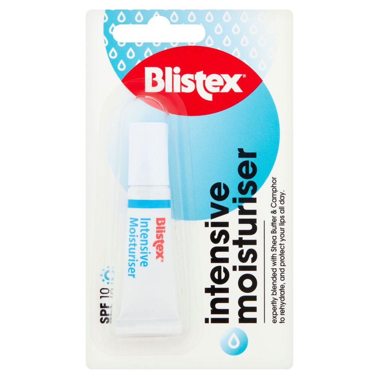 Blistex Intensive Moisturiser SPF 10 Intensive Feuchtigkeitspflege und täglicher Schutz für trockene Lippen (5g)