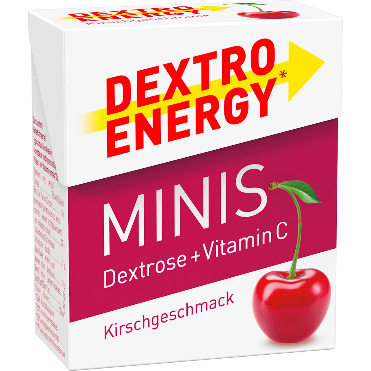 DEXTRO ENERGY Minis Cherry 46g - Schnelle Energie mit Vitamin C