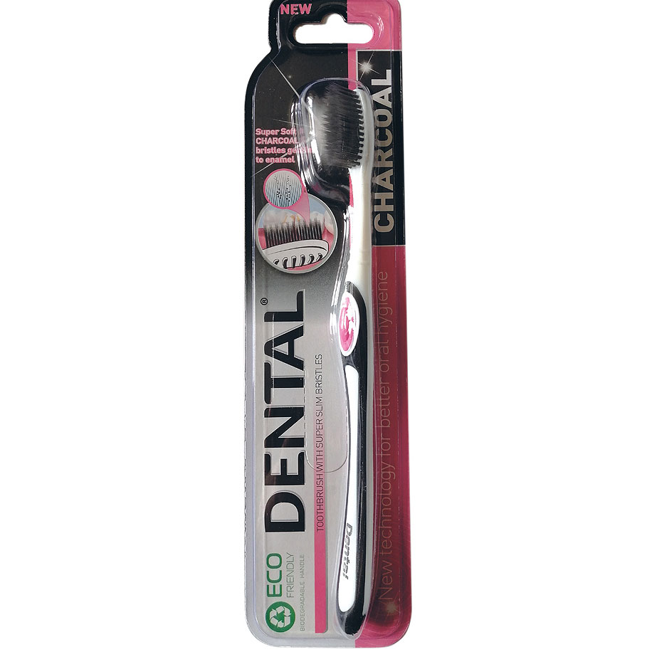 Rubella Dental Charcoal Super Soft Zahnbürste