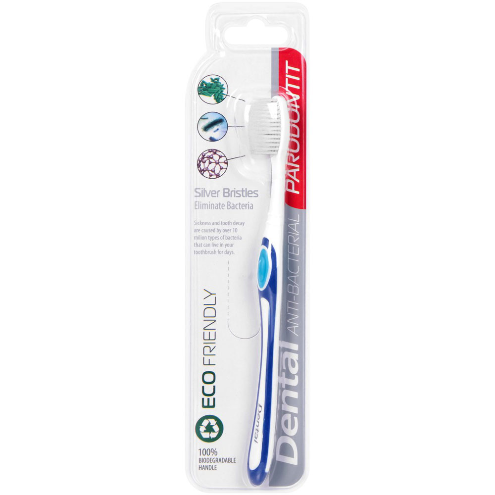 Rubella Dentai Anti-Bacterial Parodontit Toothbrush Schonende toothbrush mit silberangereicherten Bristles