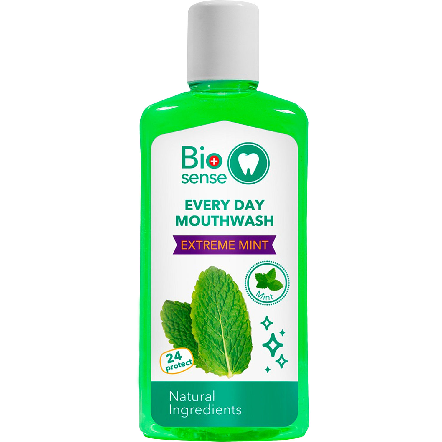 Herbal Munddusche BioSense Every Day Extreme Mint Tägliche Munddusche mit natürlichen Pflanzenextrakten (250 ml.)
