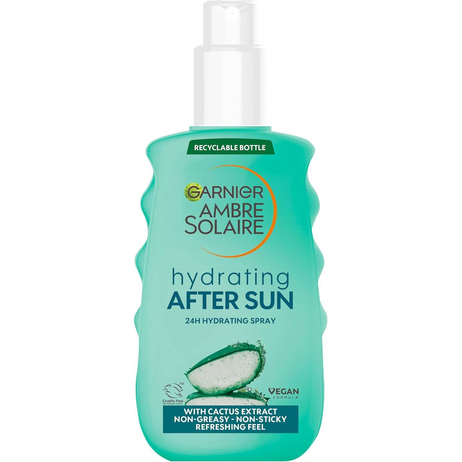 Garnier Ambre Solaire Hydrating After Sun Spray Aftersun Spray med Kaktusekstrakt 200 ml - Garnier Ambre Solaire Solcreme - Solcreme & After Sun