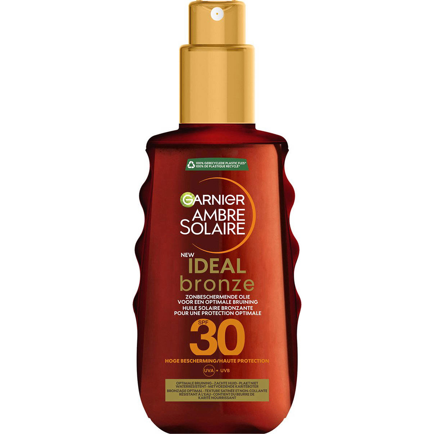 Garnier Ambre Solaire Ideal Bronze SPF30 Schützendes Sonnenspray mit E-vitamin 150 ml