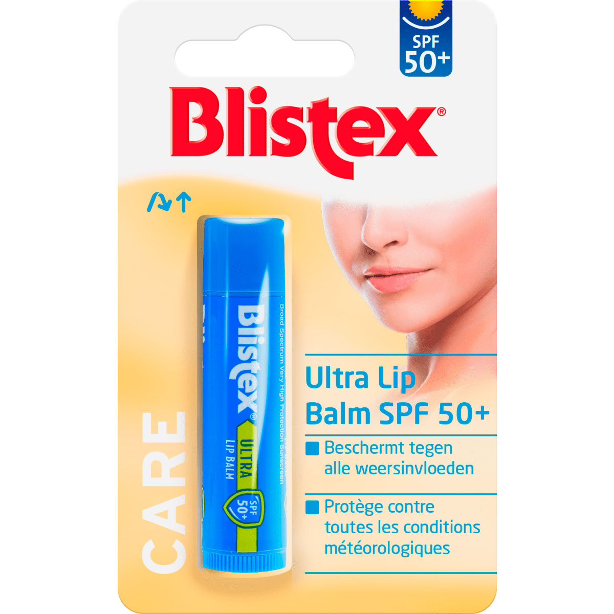 Blistex Ultra Lip Balm SPF50+ Lippenbalsam mit sehr hohem Sonnenschutz 4,25 g