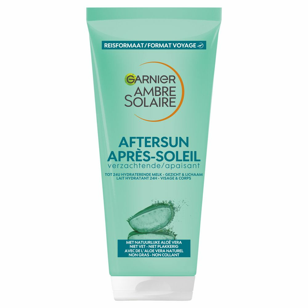 Garnier Ambre Solaire Aftersun Beruhigende Aftersun-Lotion mit Aloe Vera 100 ml