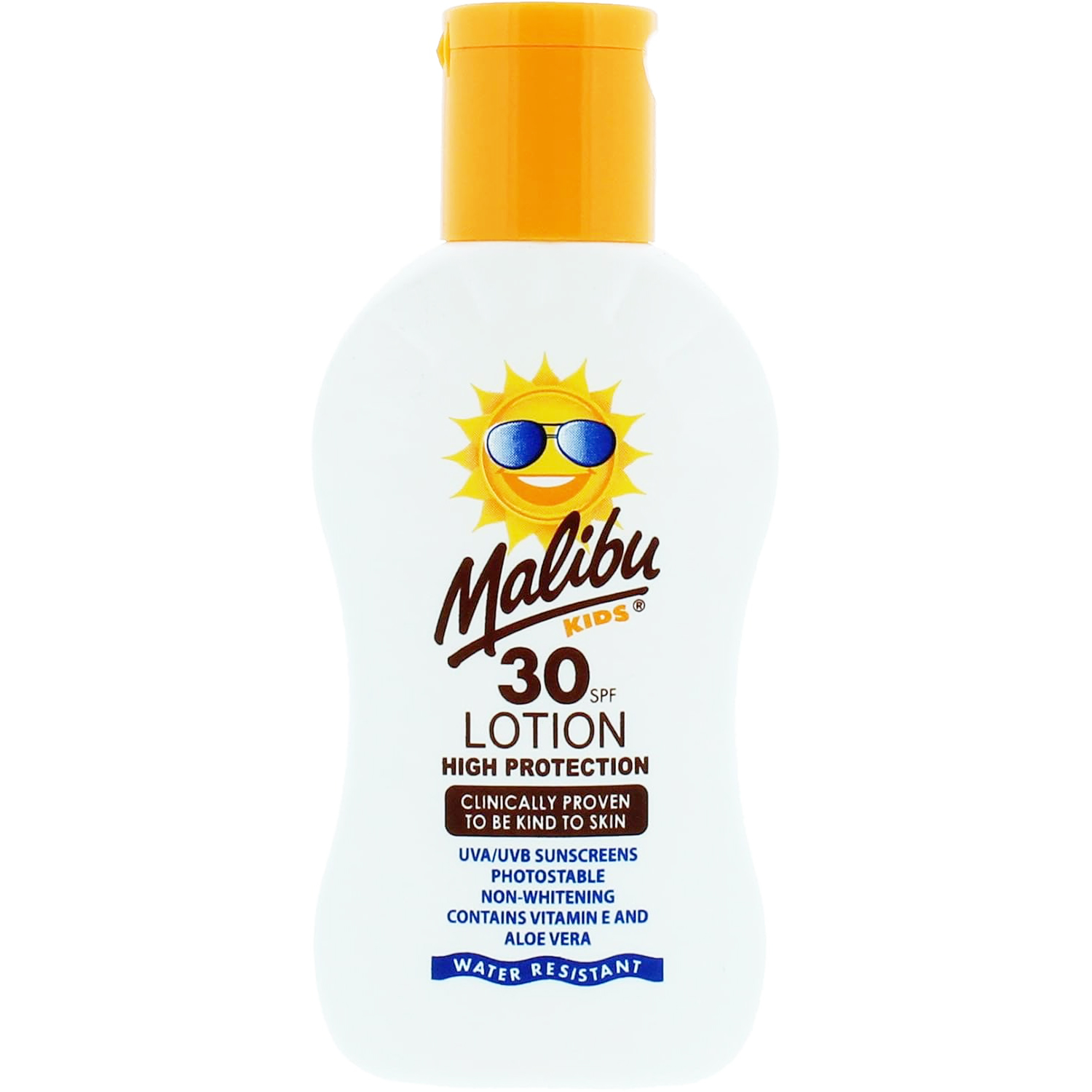 Malibu Kids Lotion SPF 30 vandresistent solcreme til børn, 100 ml - Malibu Sun