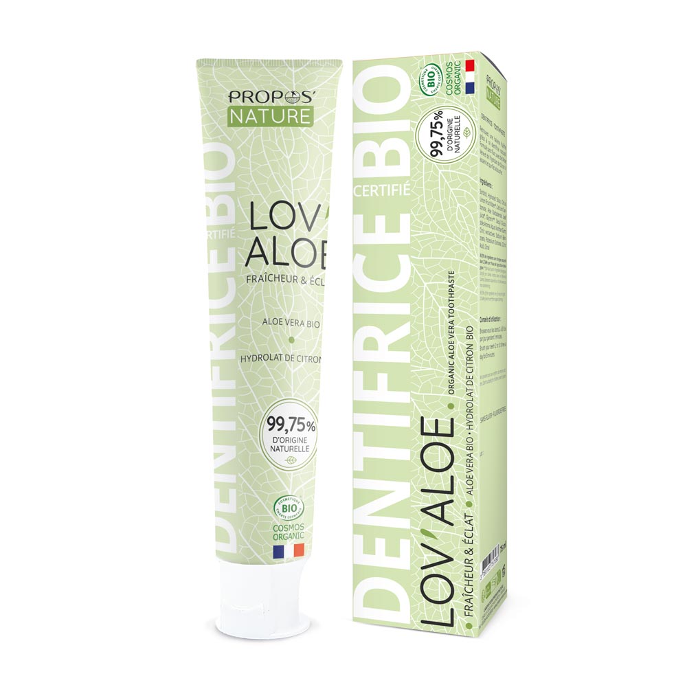 Bio-Aloe Vera Zahnpasta Propos Nature LovÒ?Aloe 75 ml.