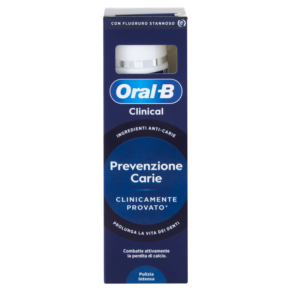 Oral-B Kariesforebyggelse Tandpasta Clinical Cavity Prevention 75 ml. - Oral-B Tandpasta