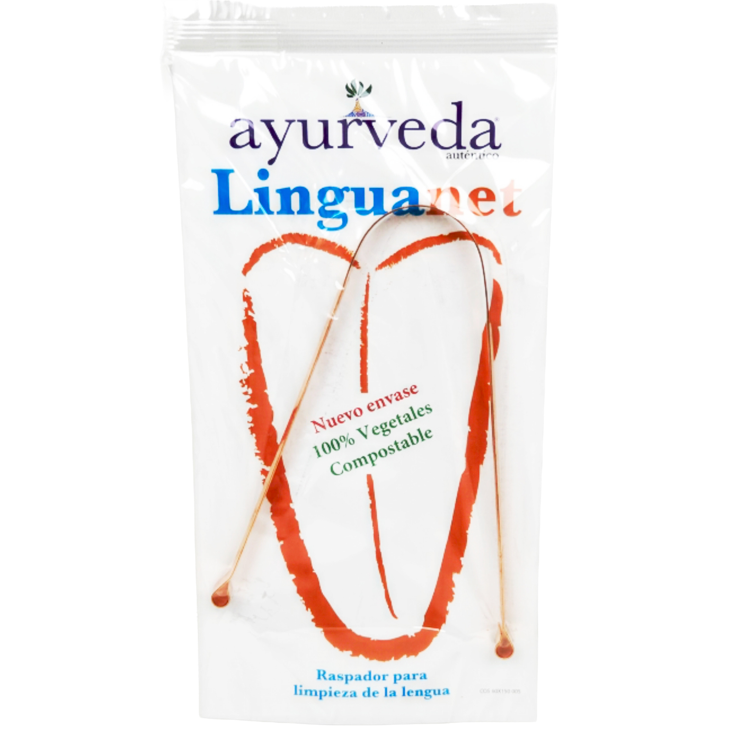 Ayurveda Auténtico Linguanet Zungenreiniger aus Kupfer