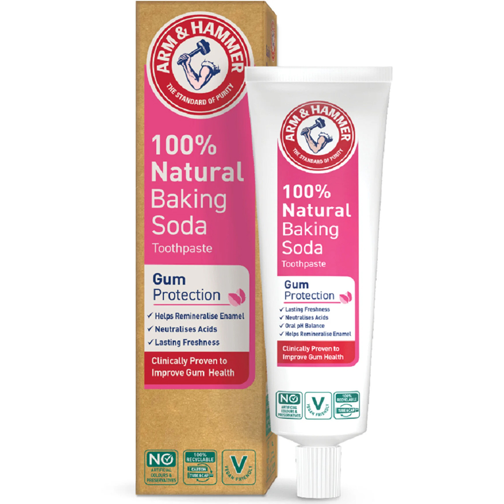 Arm & Hammer Gum Protection tandpasta med 100 % naturlig baking soda 75 ml - Tandblegnings tandpasta