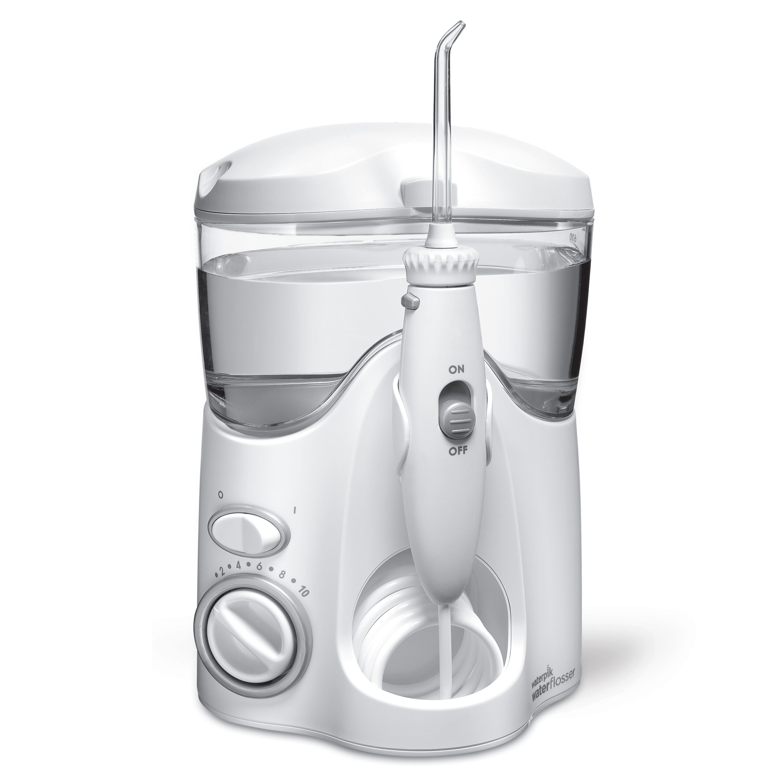 Waterpik Ultra WF-100 Munddusche mit 10 Druckstufen und 6 Aufsätzen
