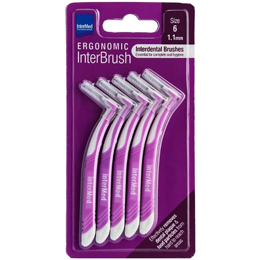 InterMed Ergonomic InterBrush Size 6 Interdentalbürsten 1.1 mm (5 St.)