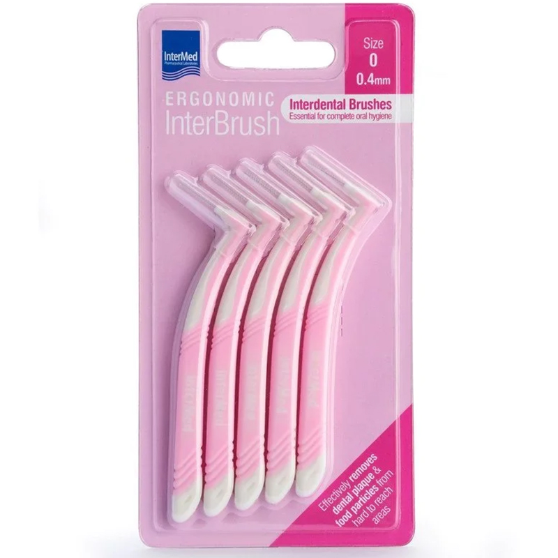 InterMed Ergonomic InterBrush Size 0 Interdentalbürsten 0.4 mm (5 St.)