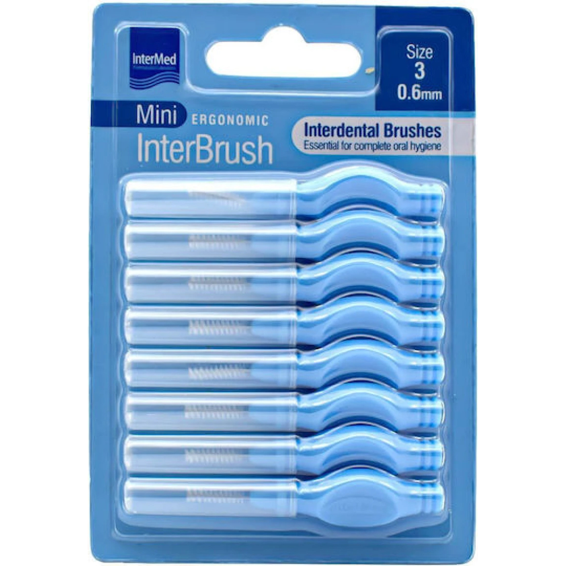 InterMed Mini Ergonomic InterBrush Size 3 Interdentalbürsten 0.6 mm (8 St.)