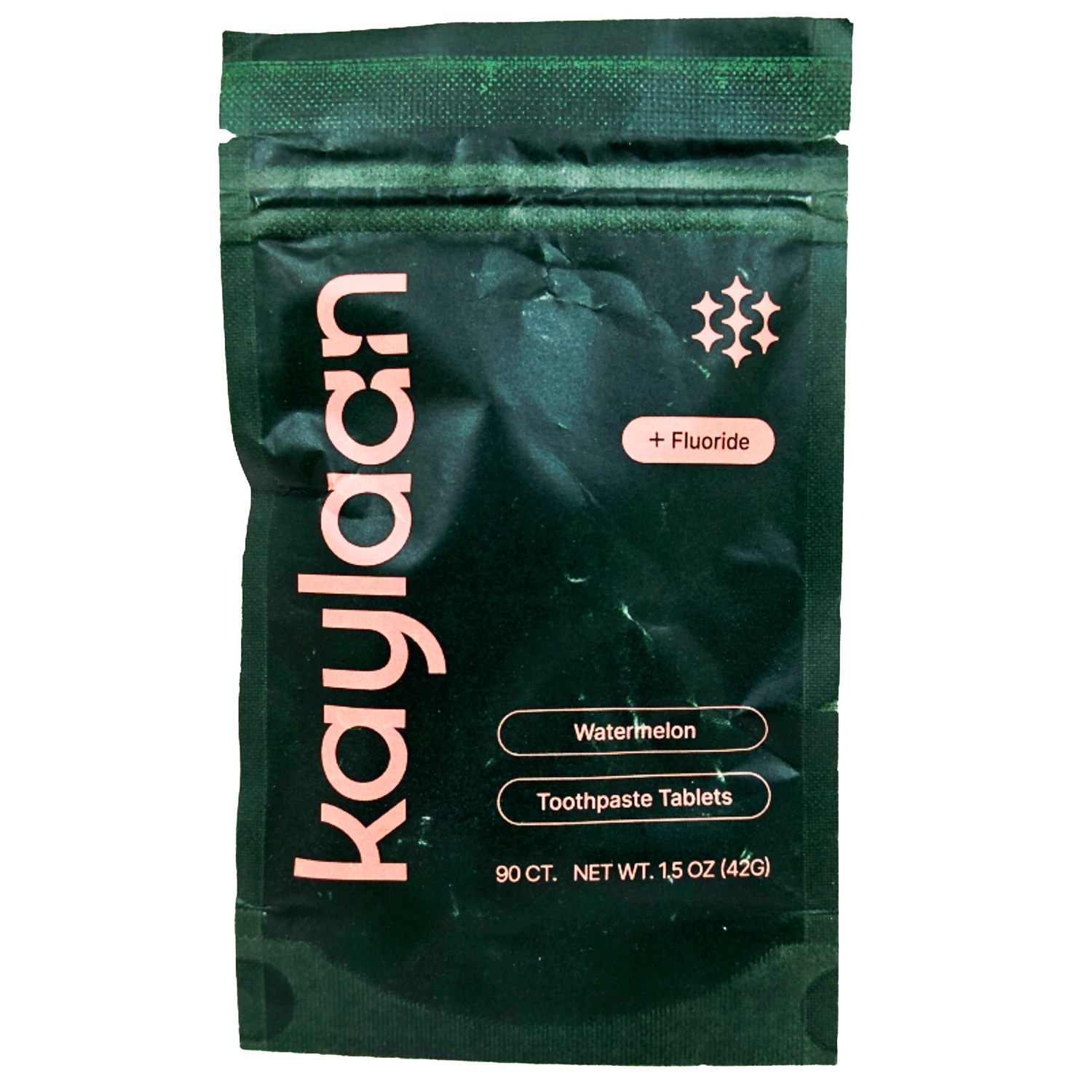 Kaylaan Xylitol Zahnpasta-Tabletten Watermelon + Fluorid (Beutel 90 St.)