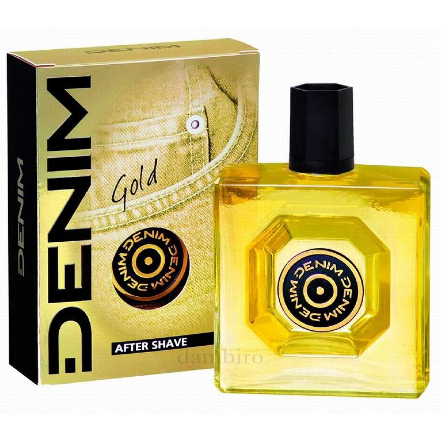 Denim Gold After Shave mit warmem, maskulinem Duft (100 ml)