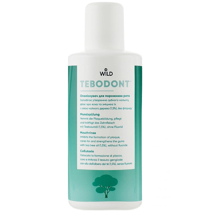 Tea Tree & Xylitol Mundspülung Wild Pharma TEBODONT 500 ml