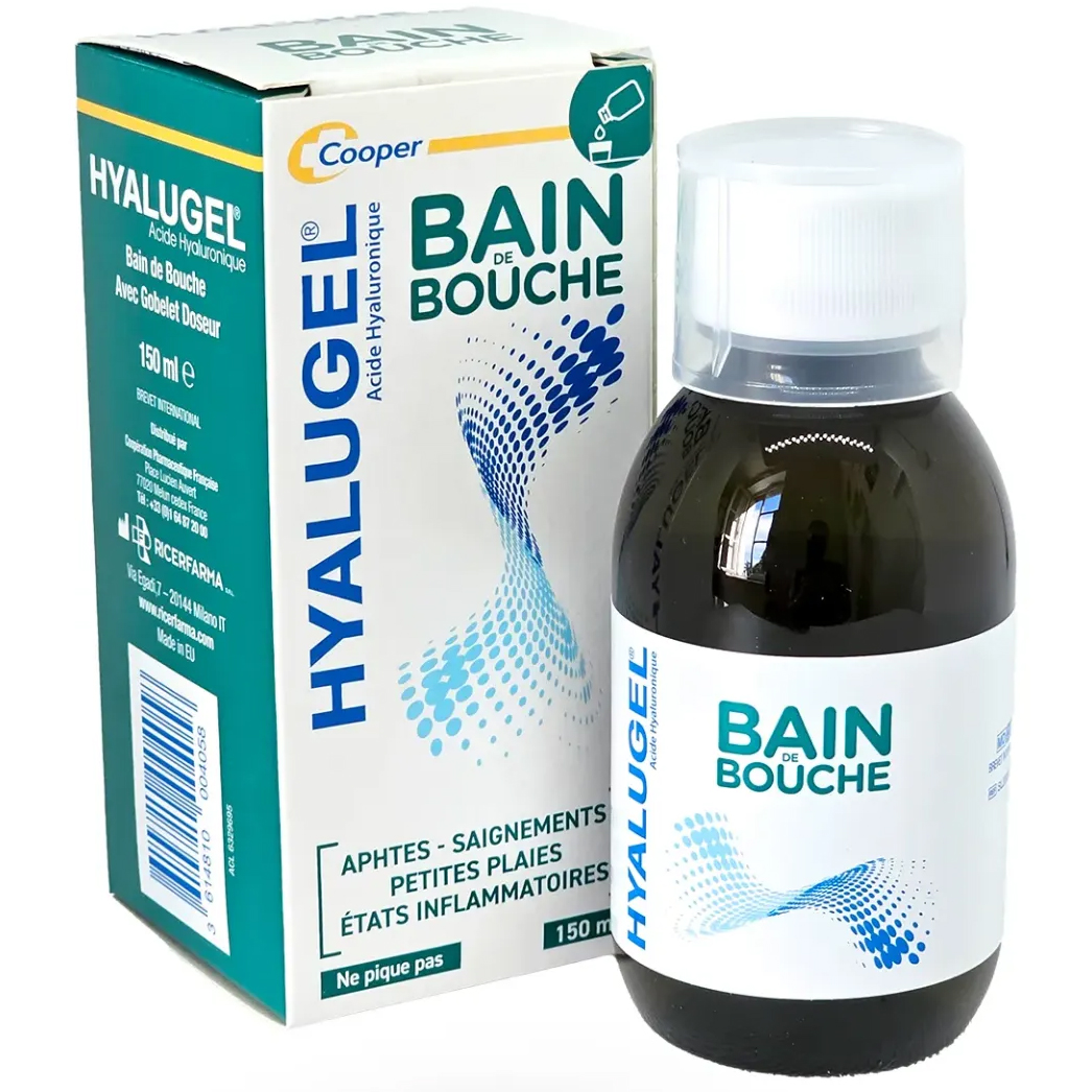 Hyalugel Mundskyl med Hyaluronsyre mod After & Irritation (150 ml)