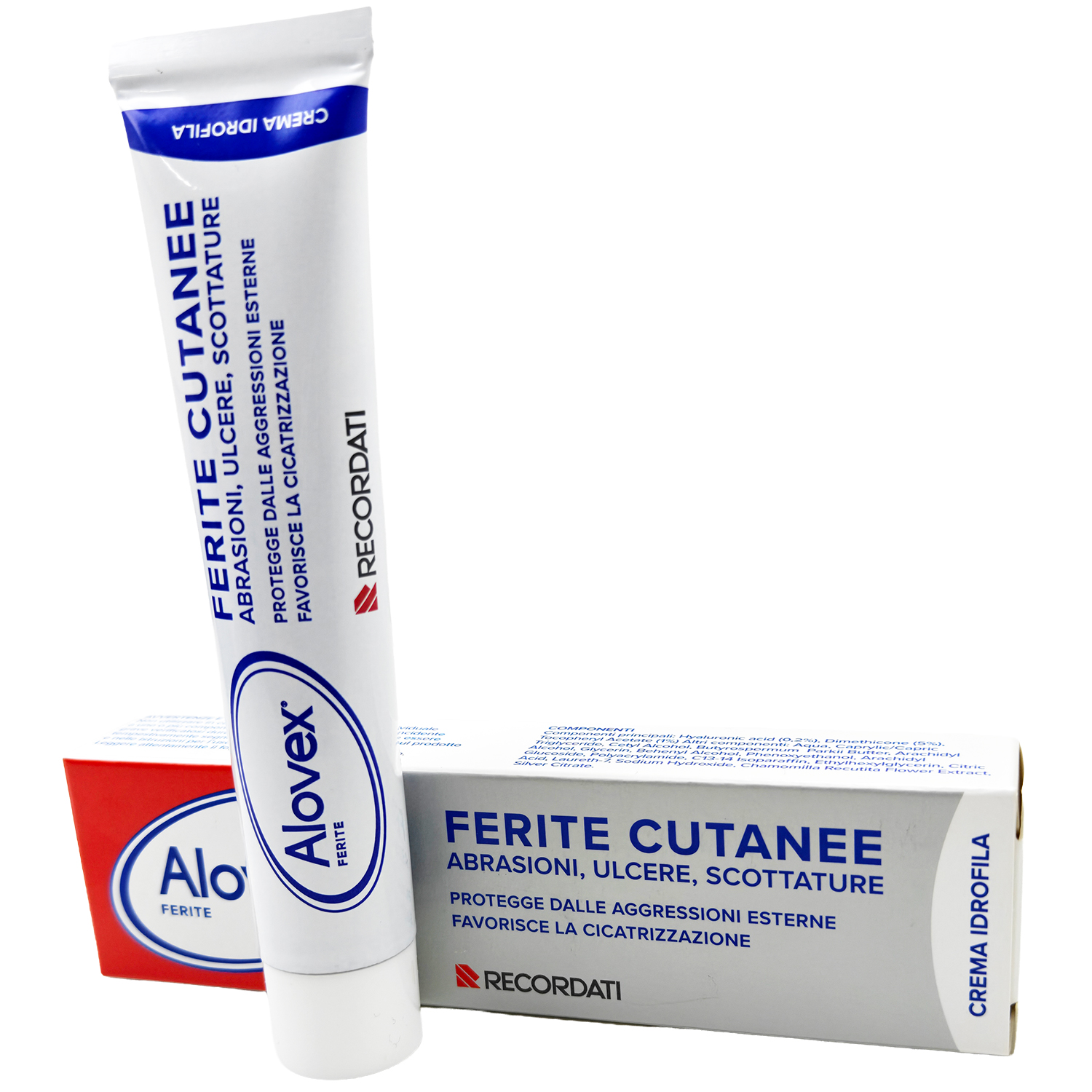 Alovex Wound Cream med Hyaluronsyre, Dimethicone & Vitamin E (30 ml)