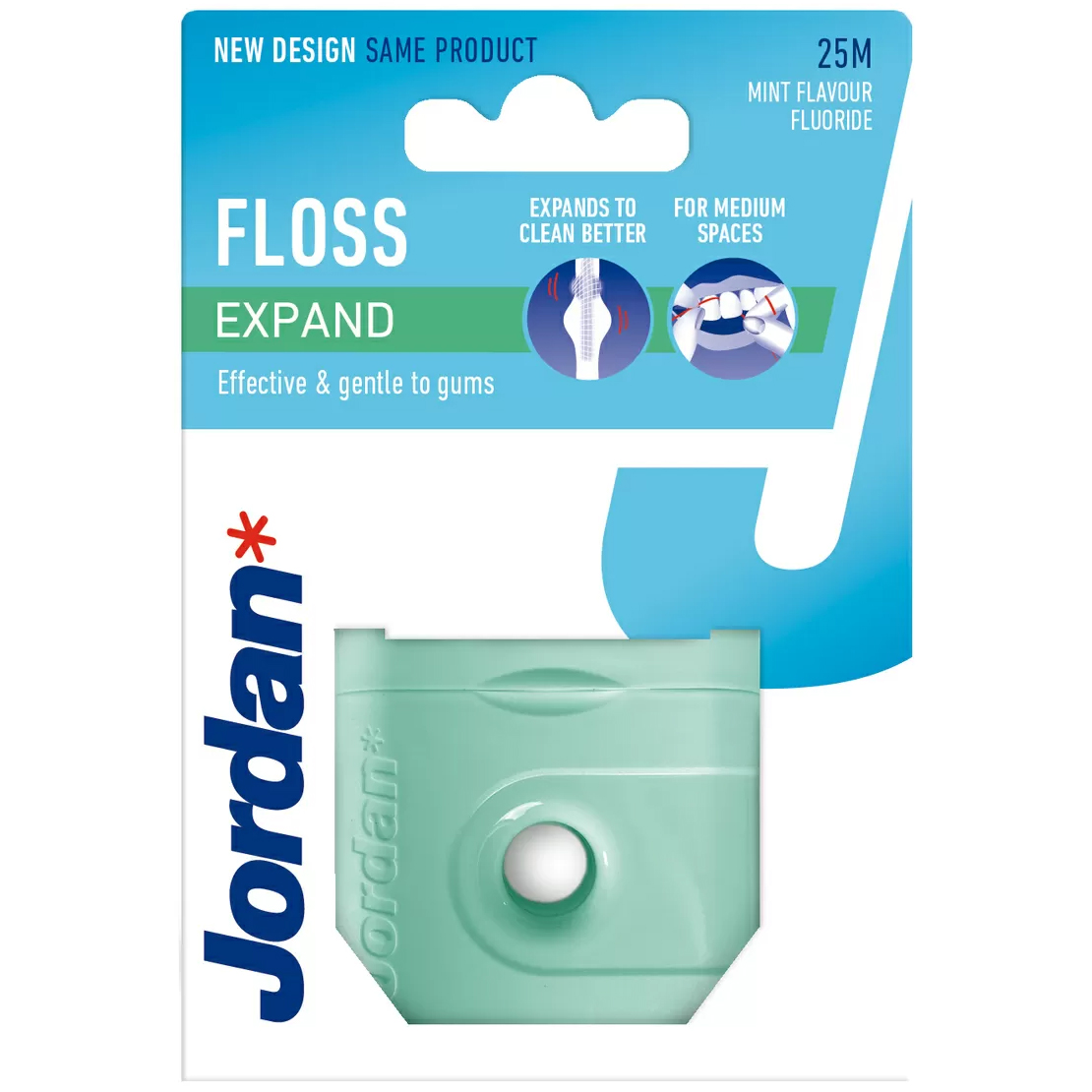 Jordan Expand Fresh Mint Zahnseide 25 mtr