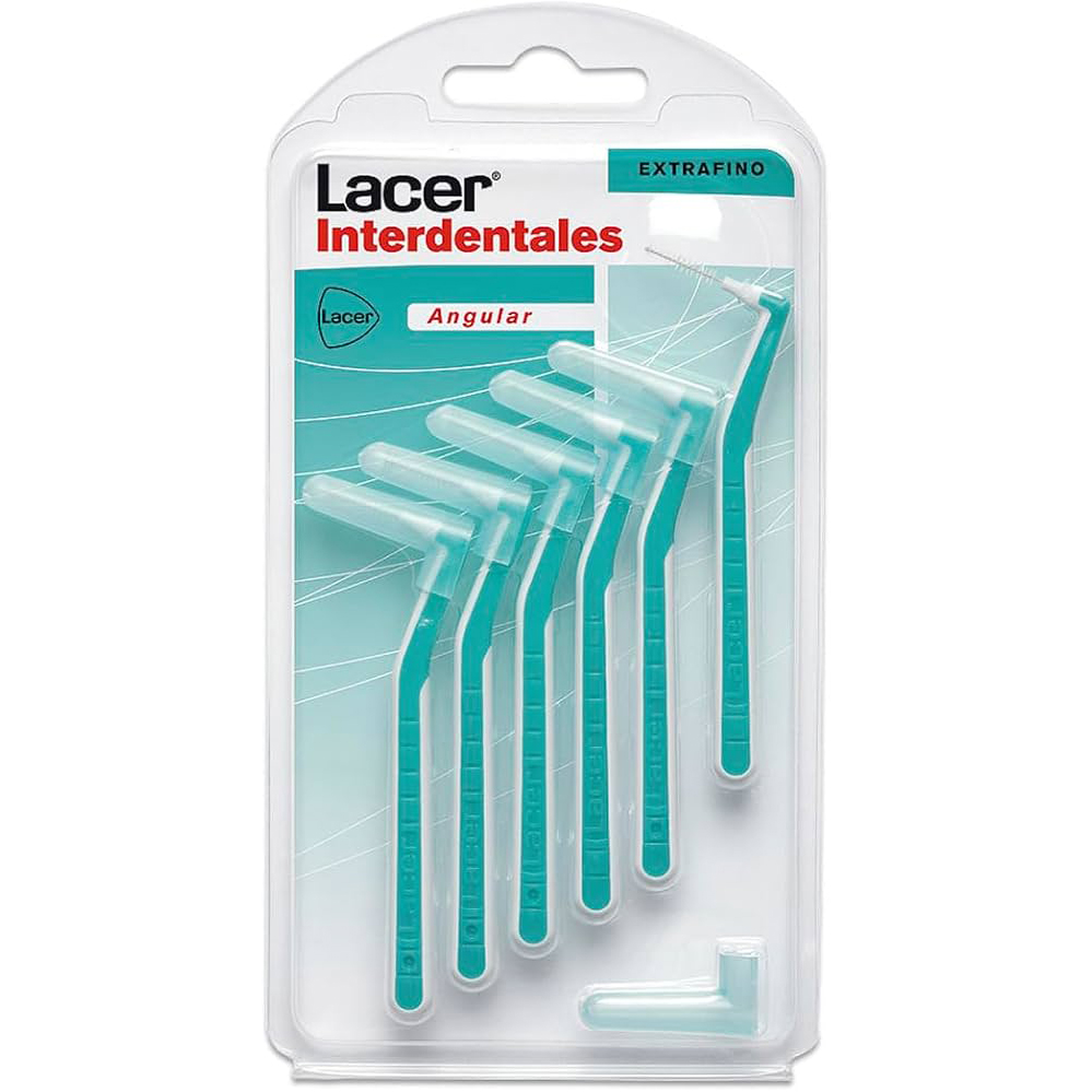 Lacer Interdental Angular Extra Fine Interdentalbürsten 0,6 mm ISO 3 (6 St.)