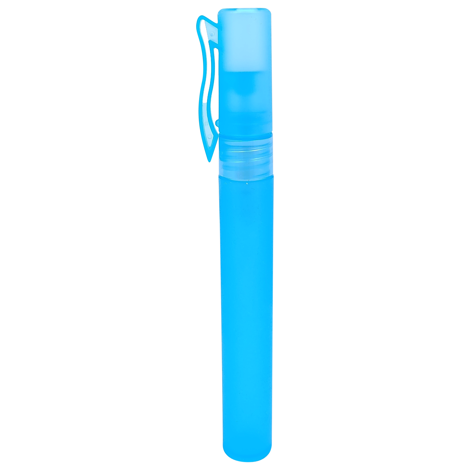 Spray med Clips - Forstøver 10 ml. - Flere farver BLÅ - Sprayflaske / Forstøver - 10 ml. - Parfume forstøvere og små sprayflasker