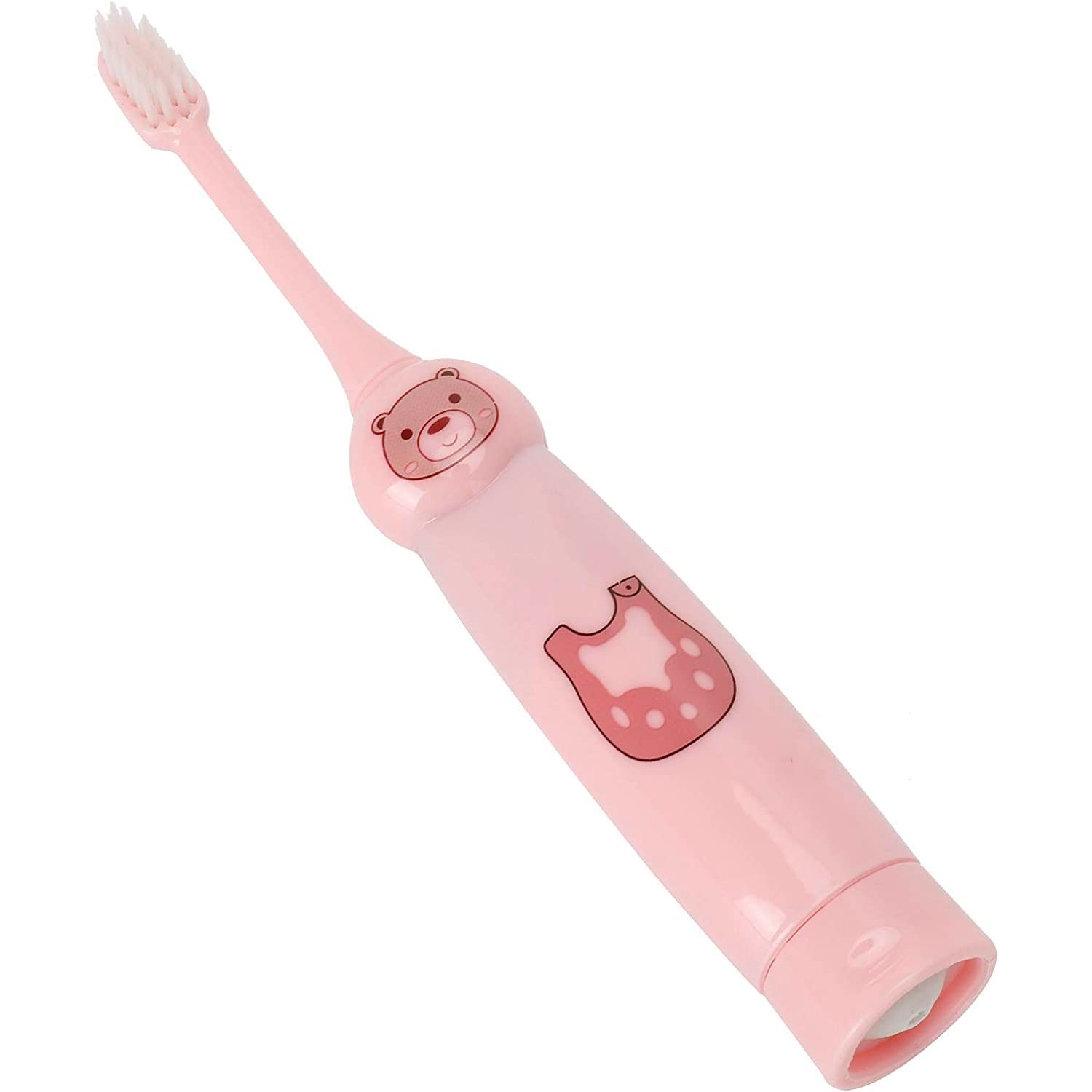 Batteri El-tandbørste Til Børn Inkl. 2 Børstehoveder Kid Electric PINK - Elektriske tandbørster til børn - Tandpleje til børn