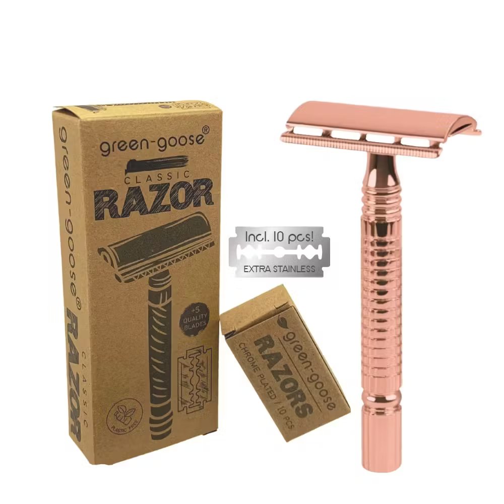 Razor Green Goose Classic Rasierset PINK