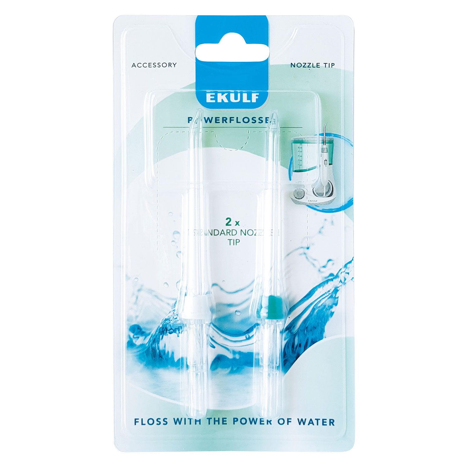 Standarddüsen für Ekulf PowerFlosser Stationäres Mundwasser