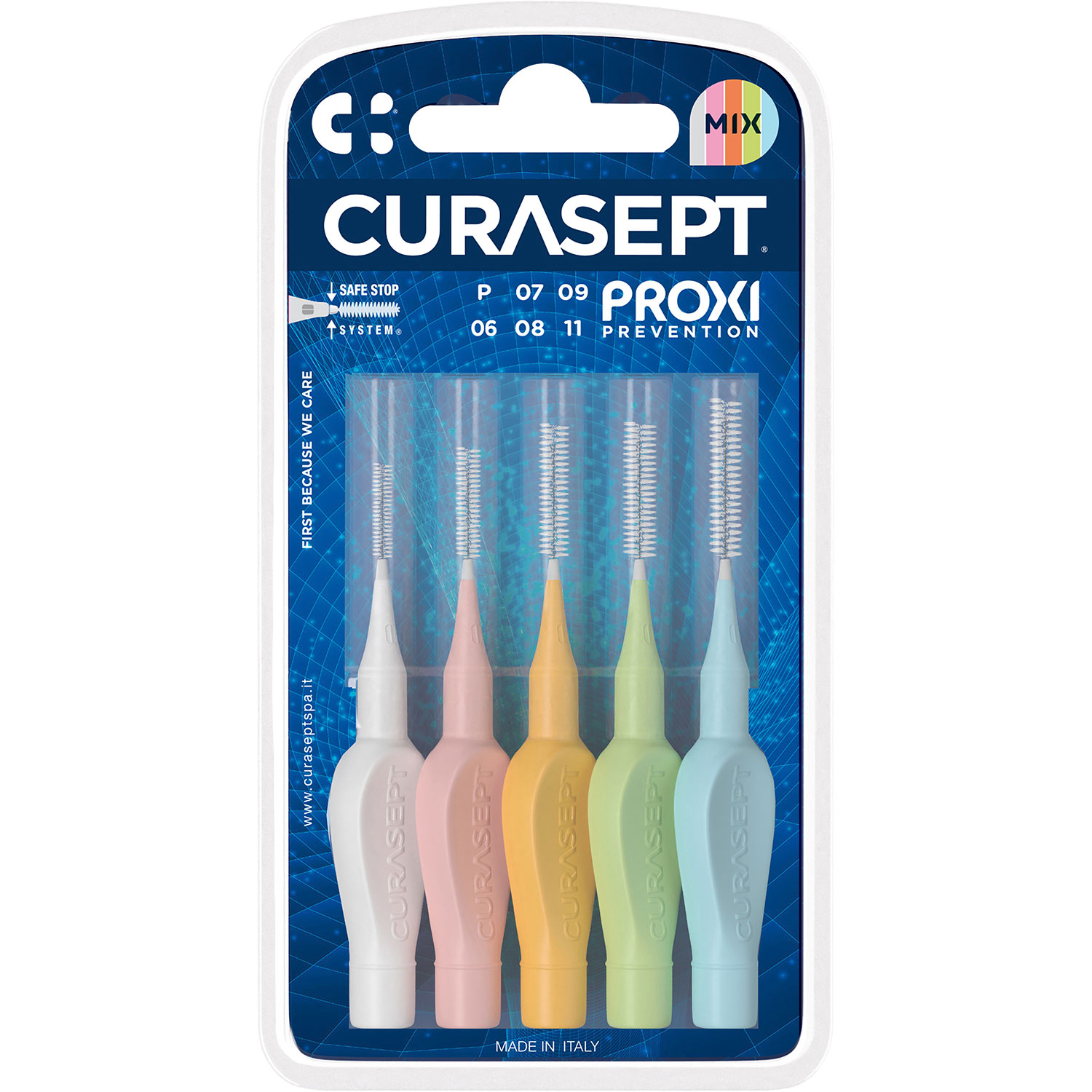 Curasept Lückenbürsten Proxi Prevention Mix Pack 5 Stk.