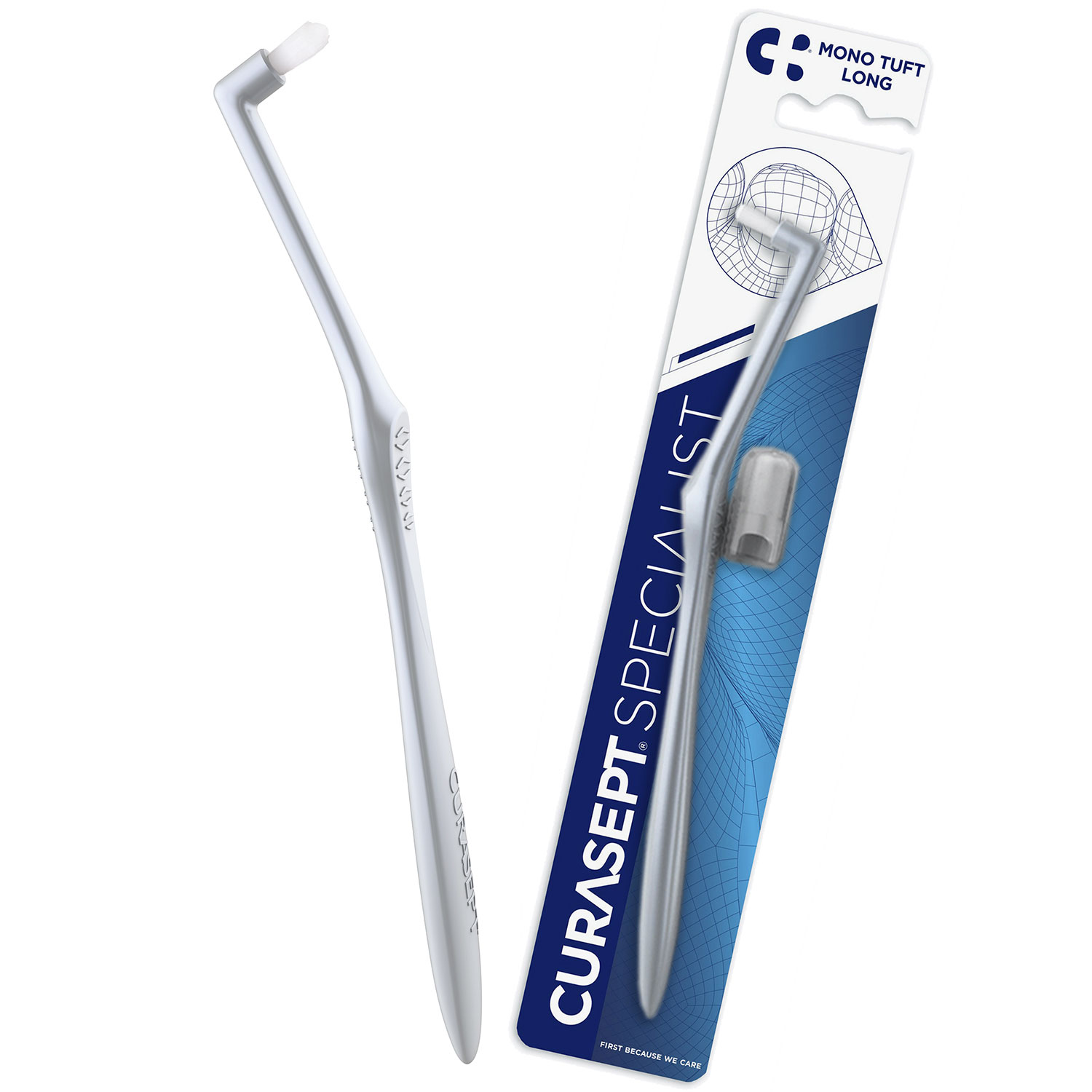 Curasept Specialist Long Mono Tuft Einzelbürste 9 mm,